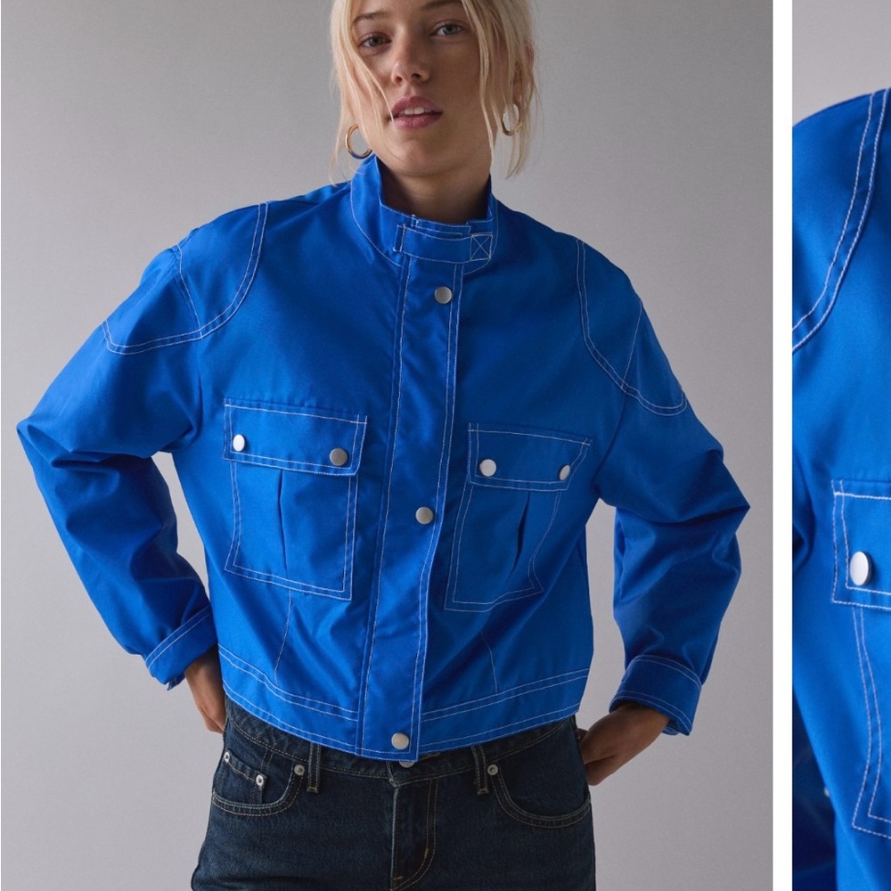 UO BDG Blue Utility Jacket